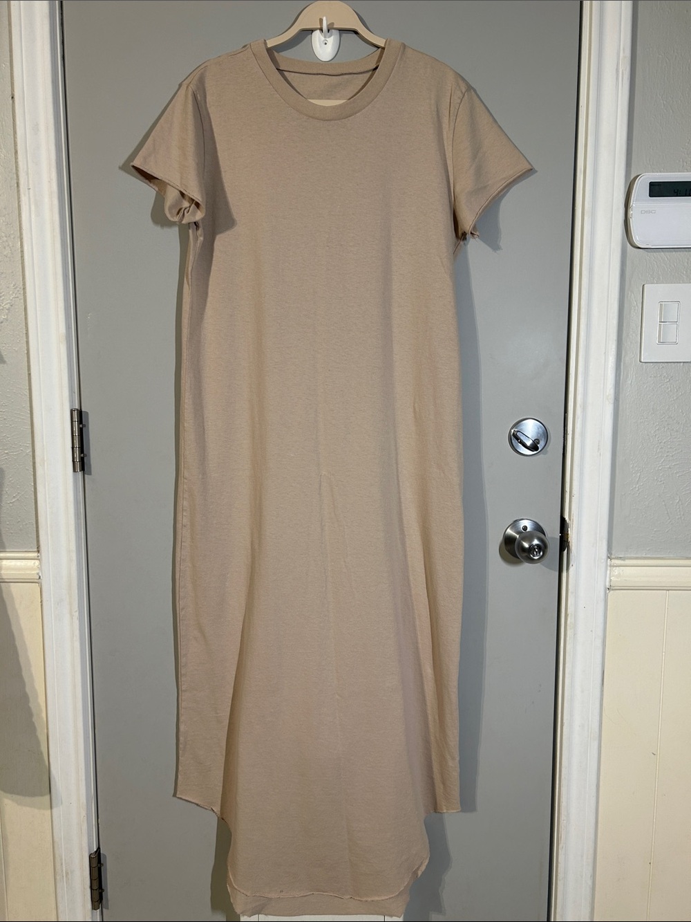 Frank & Eileen Harper Perfect Tee Maxi Dress in Sand